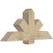 Ekena Millwork Kennewick Rough Sawn Timber Gable Bracket, Douglas Fir, 48"W x 22"H x 6"D x 6"F, 11/12 Pitch GBW048X22X0606KEN00RDF - alternate 3
